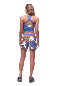 INDYEVA Song Swim Bottom in lagon cb pe - women's swimwear - alternate view