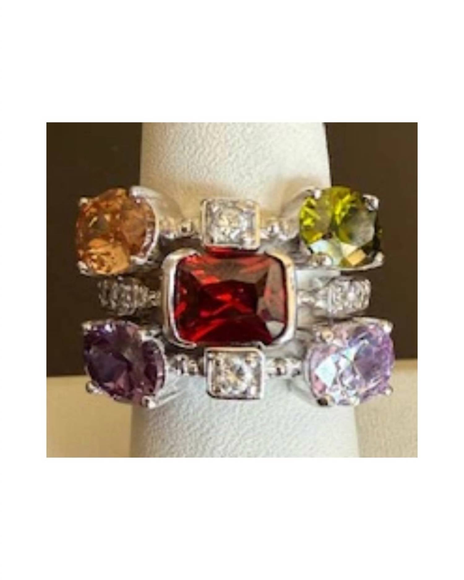 P & K Jewelry - Women's Sterling Set Of 3 Rings