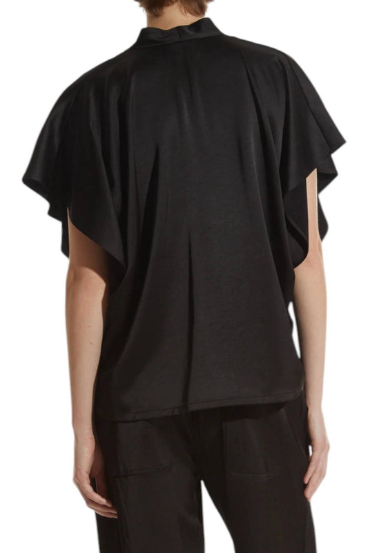 Saint Art - Finn V-Neck Charmeuse Top