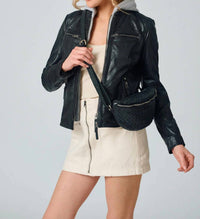 Mauritius - Nola Regular Fit Leather Jacket