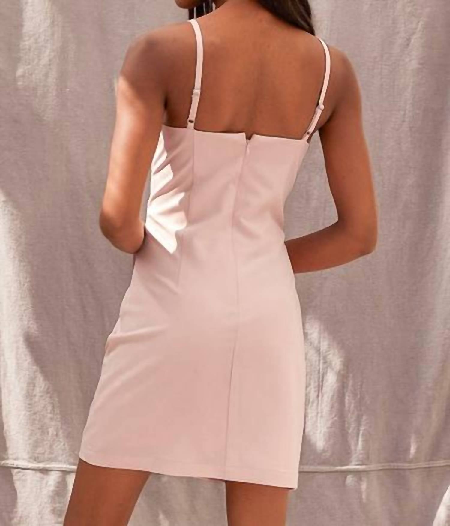 Lulus - Sultry Moments Sleeveless Mini Dress