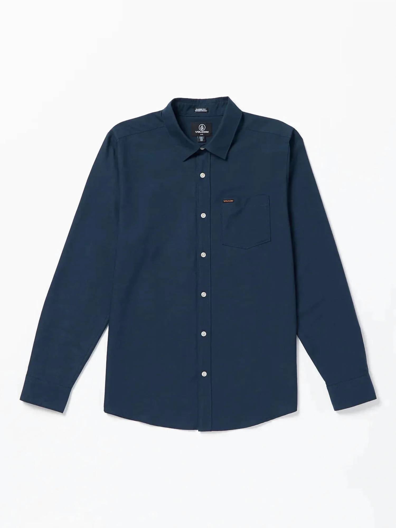 Volcom - Men's Veeco Oxford Long Sleeve Button Up Shirt