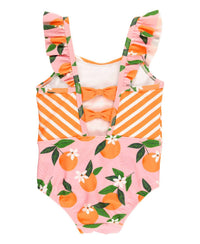 Rufflebutts - Kids You The Sweetest Pinafore One Piece Swimsuit