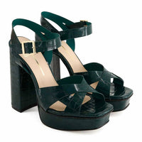 Andrea - Women's Ankle-strap Platform Sandal