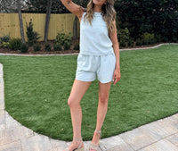 MOD REF Spring Sky Set in blue - women's sleepwear