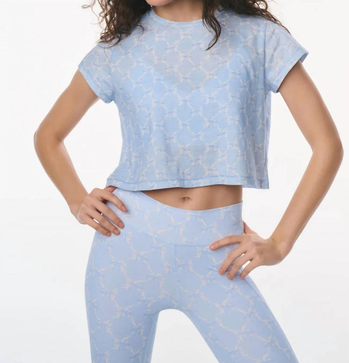 Loveshackfancy - Women's Rubin Cropped Tee