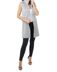 Earl Genuine Rabbit Vest