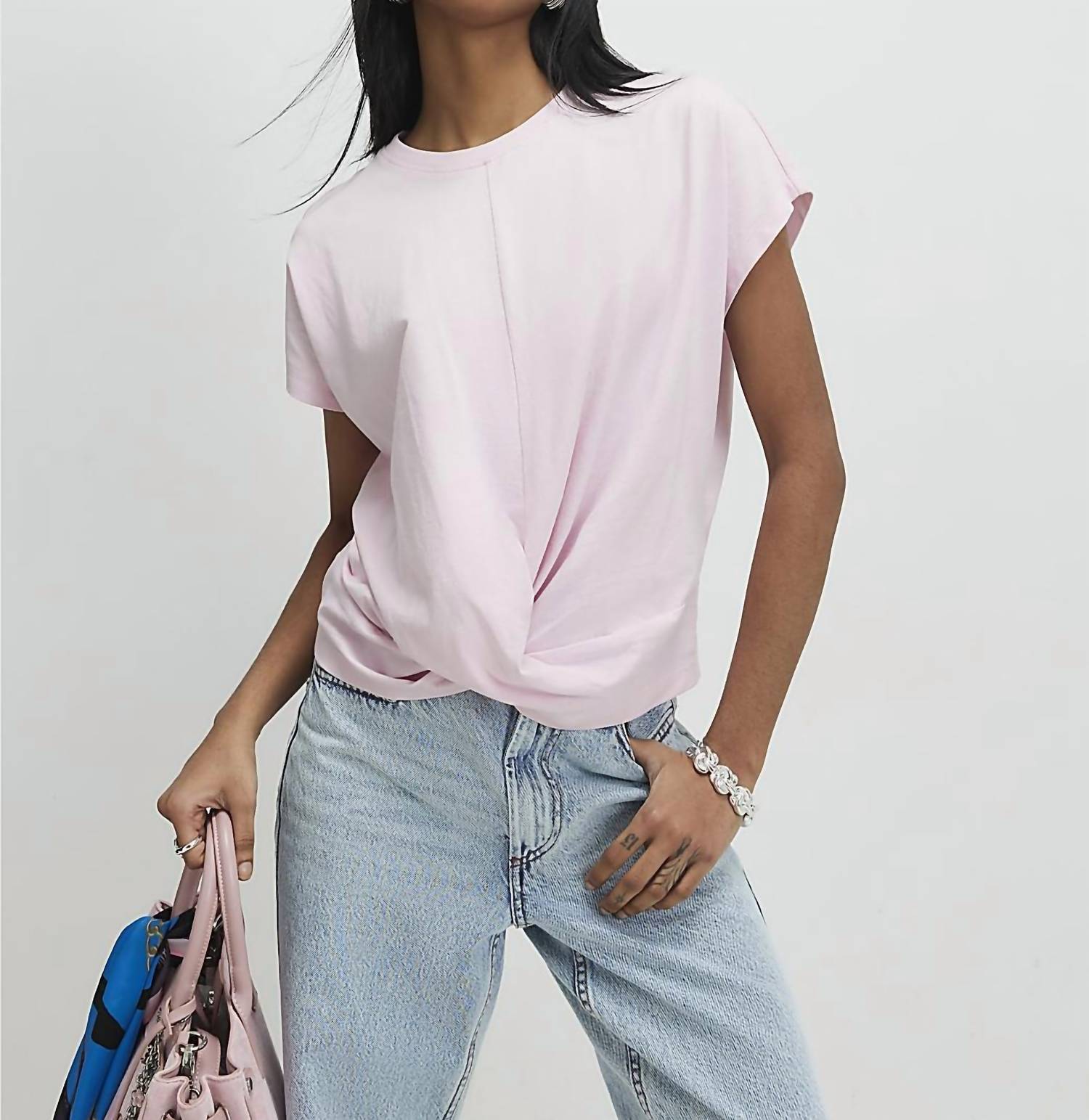 Askk Ny - Twisted Cuff T-shirt