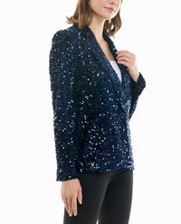 Nicole Miller - Dani Velvet Sequin Jacket