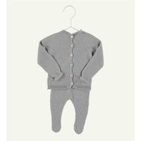 Mamitis Kids' Maui Reversible Knit Set in grey - item - alternate view