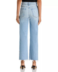 Mother - Rambler Zip Slice Hover Fray Jeans
