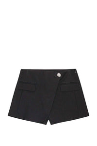 Ganni - Heavy Cotton Tailored Shorts