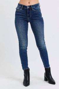 Judy Blue - Jennifer Mid Rise Thermal Skinny Jeans