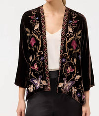 Johnny Was - Velvet Floral Bolero