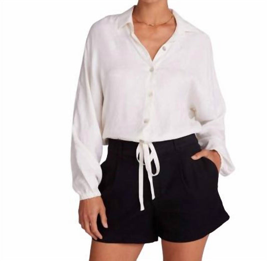 Bella Dahl - Drawcord Waist Shirt