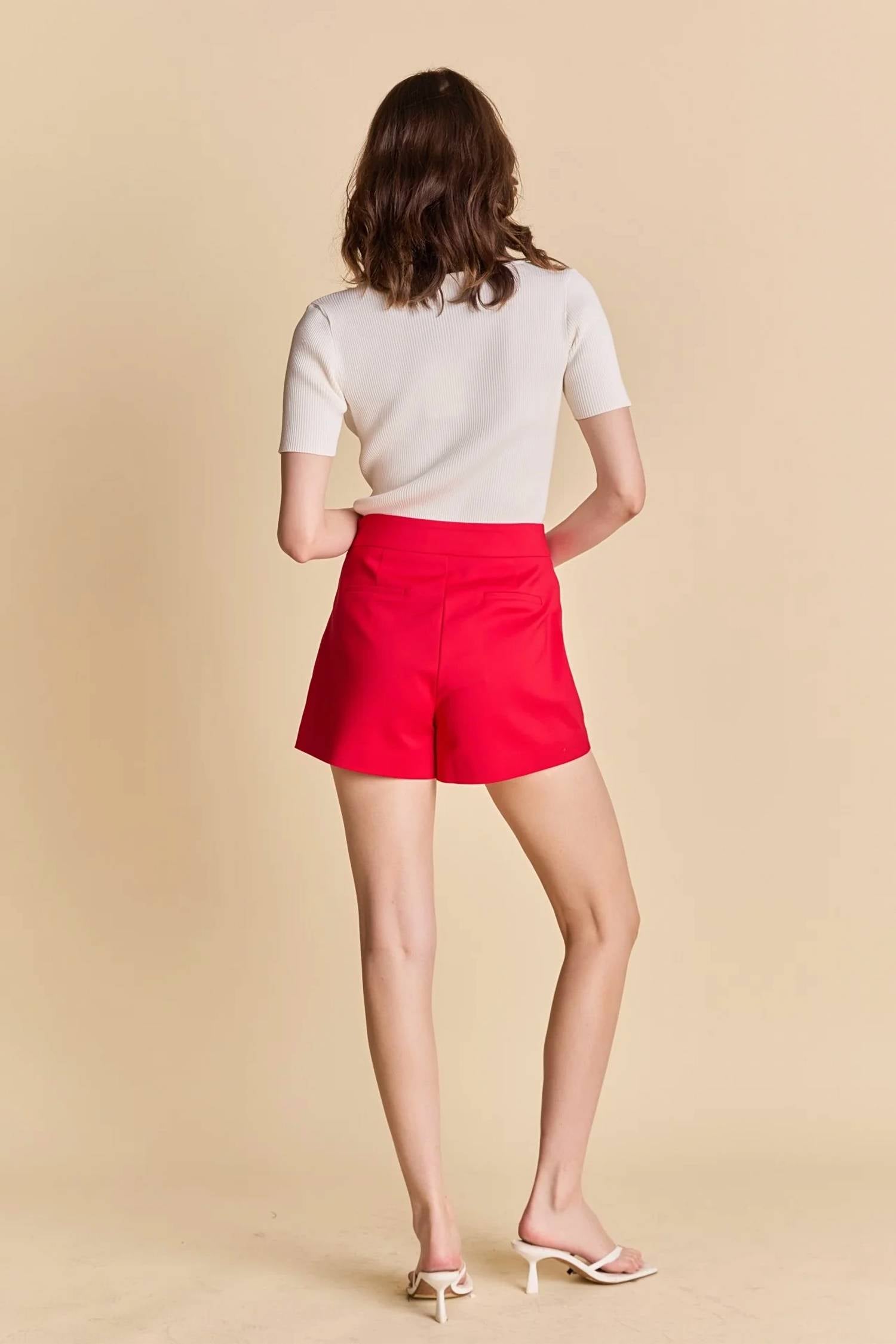 English Factory - Betty High Waist Shorts