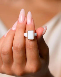 Rinfit - Women's Silicone Rectangle Ring