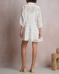 Elan - Collard Mini Dress