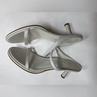 Marc Fisher - Women's Alonde Leather Heeled Slide Sandal