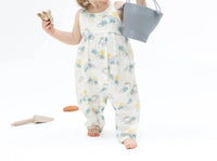 Angel Dear - Palm Trees And Rainbows Tie Back Romper
