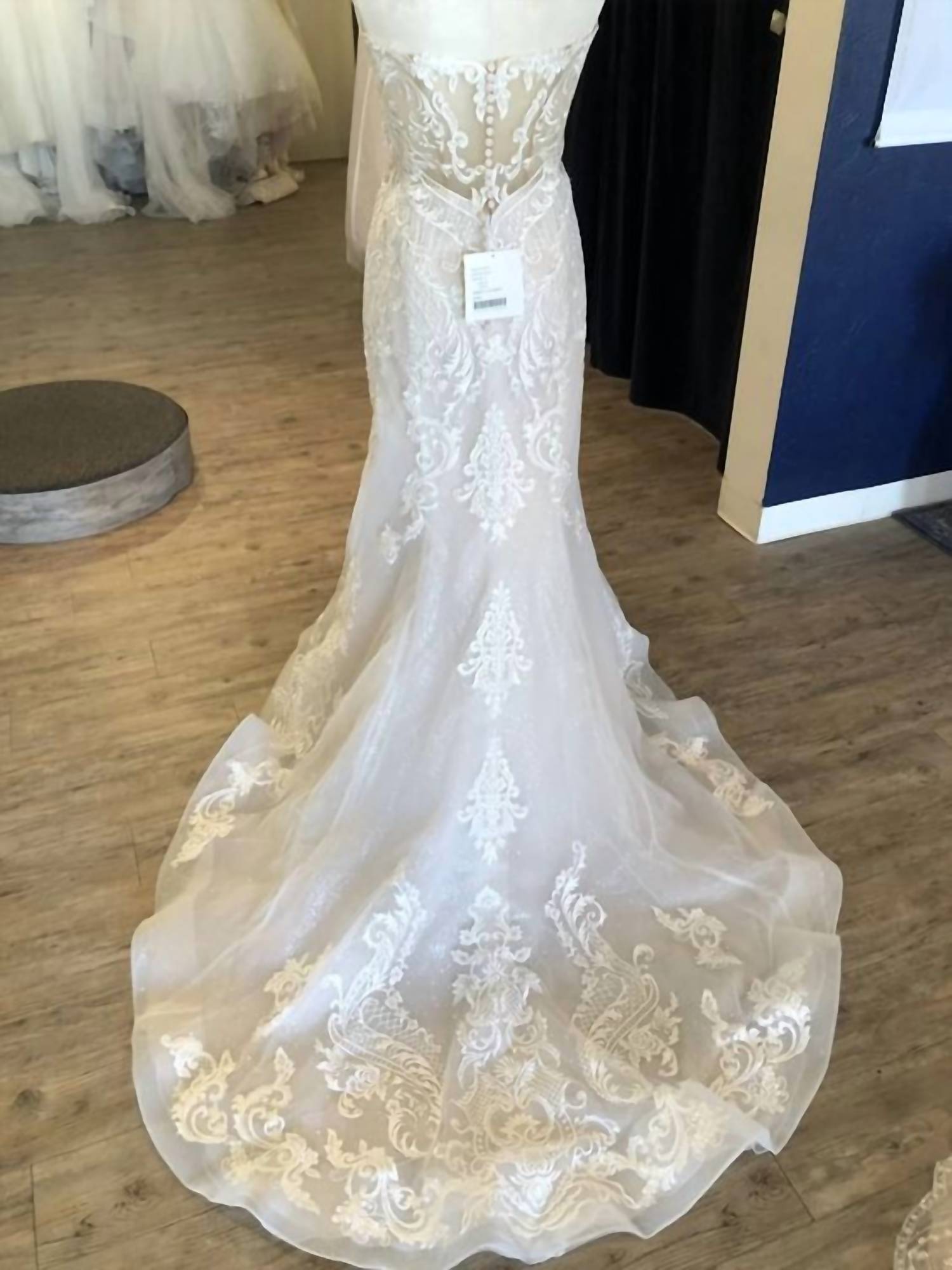 Stella York - Simple and Glamorous Fit-and-Flare Wedding Gown
