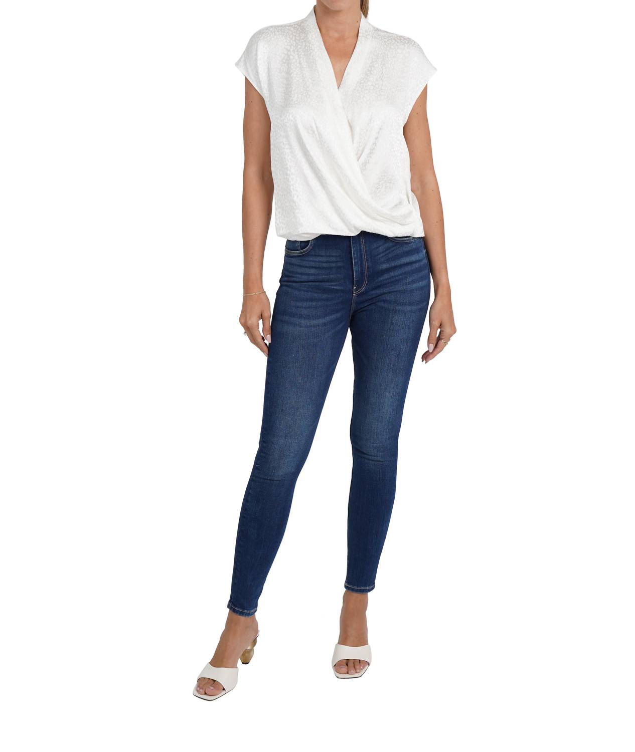 Love Token - Joan Wrap Blouse