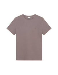 Les Deux Men's Norregaard Contrast Short Sleeve T-shirt in cub melange - men's t-shirt