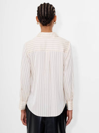 French Connection - Satin Pinstripe Blouse