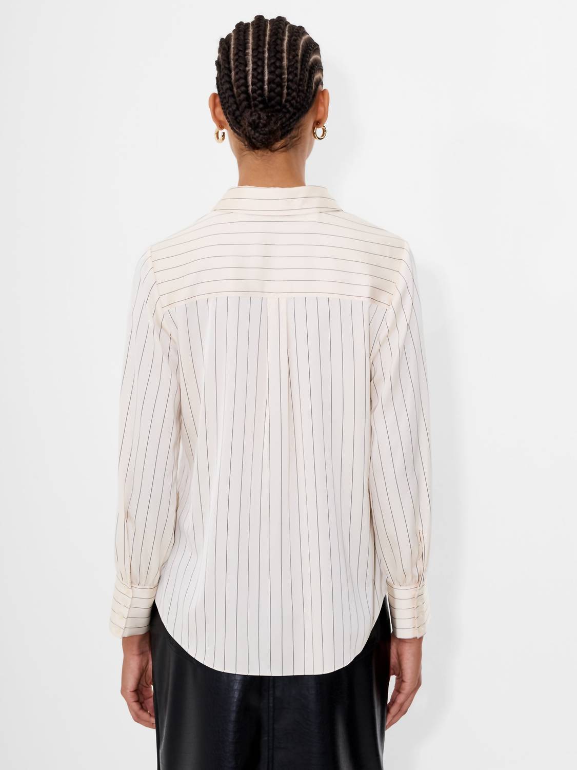 French Connection - Satin Pinstripe Blouse