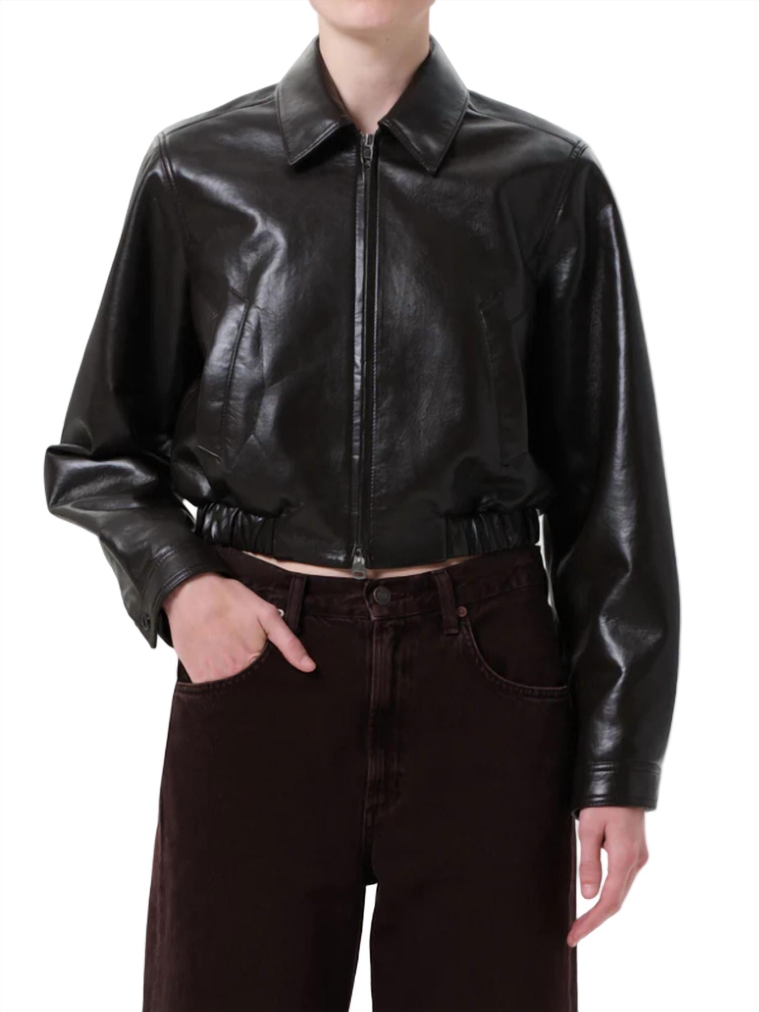 Agolde - Women's Essie Recycled Cropped Jacket