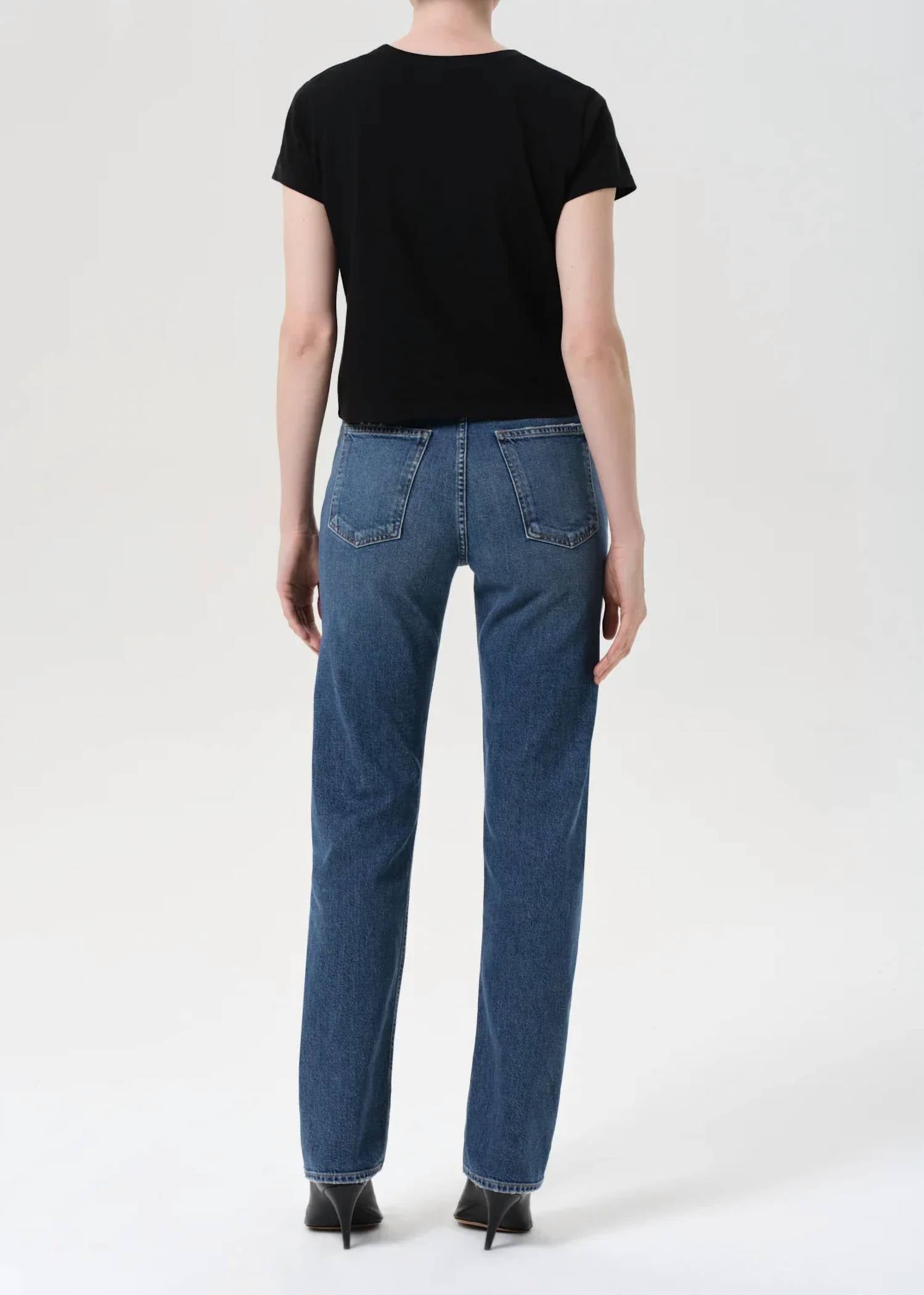 Agolde - 90’s Pinch Waist High Rise Straight Jeans