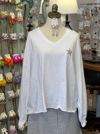 Tempo Paris - Women's Frosted Long Sleeve Tee Shirt