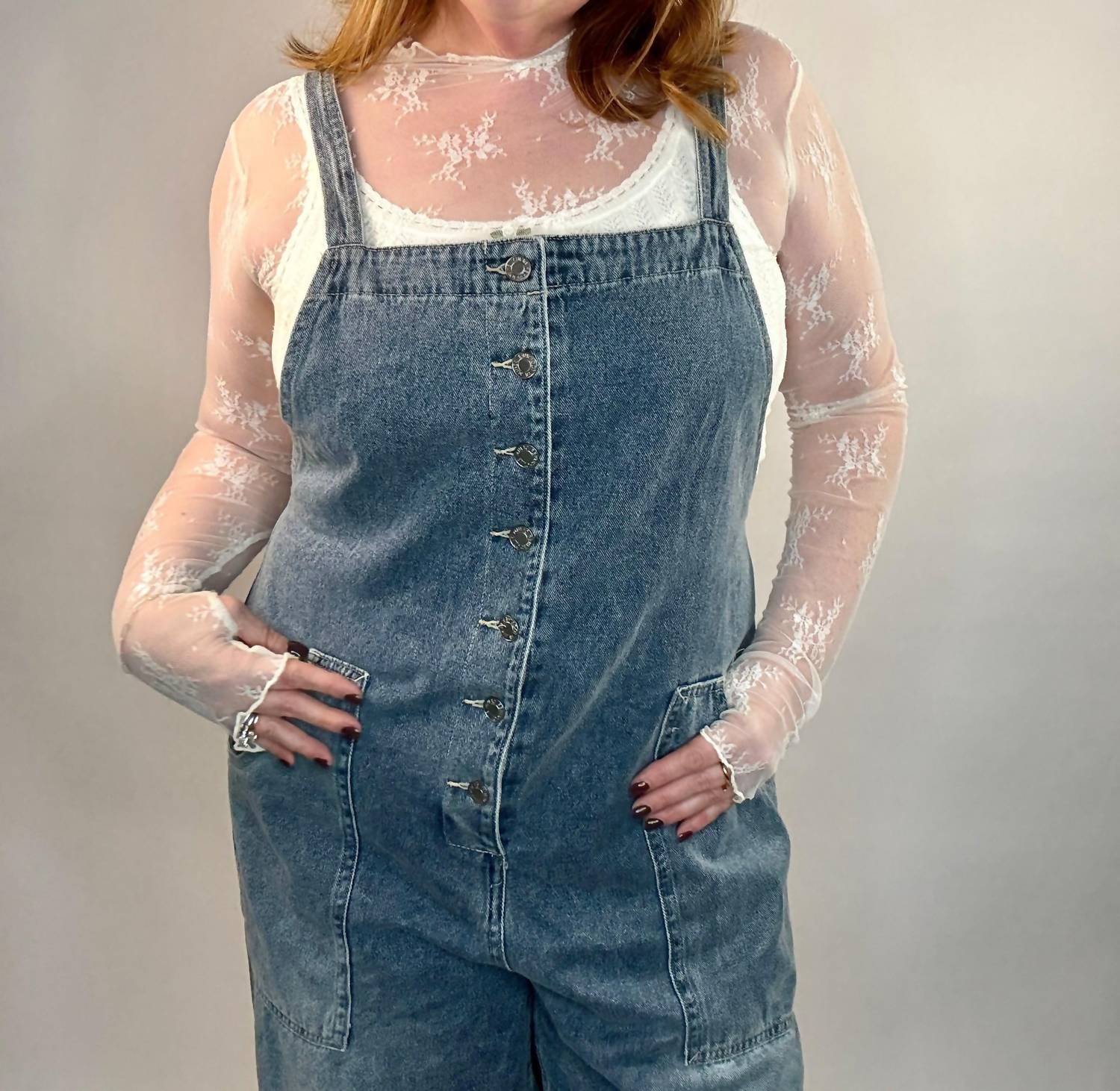 By Together - Dena Button Down Overalls