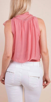 Gigi Moda - Desio Silk Sleeveless Top