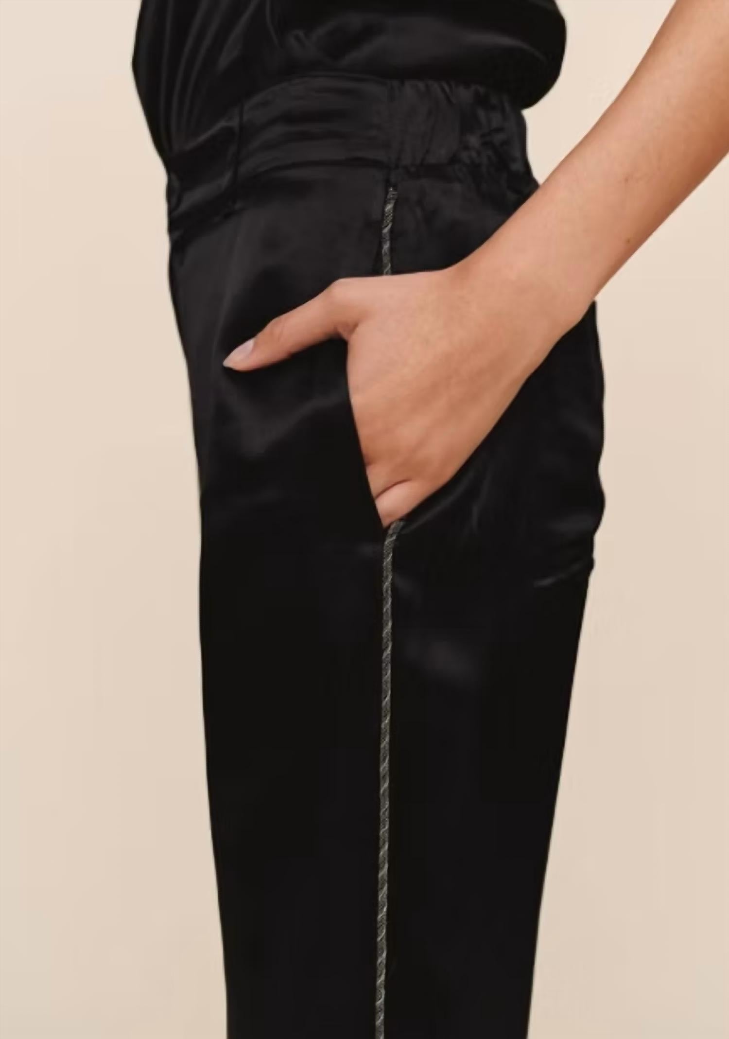 Bella Dahl - Beaded Piping Trouser Pants