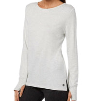 Ideology - Essential Long Sleeve Lace Up Back T-shirt