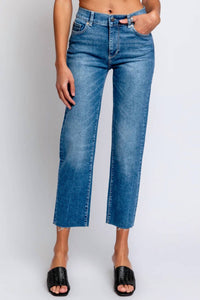 DL1961 - Women's Mara Straight Mid Rise Driggs in briggs - women's jeans