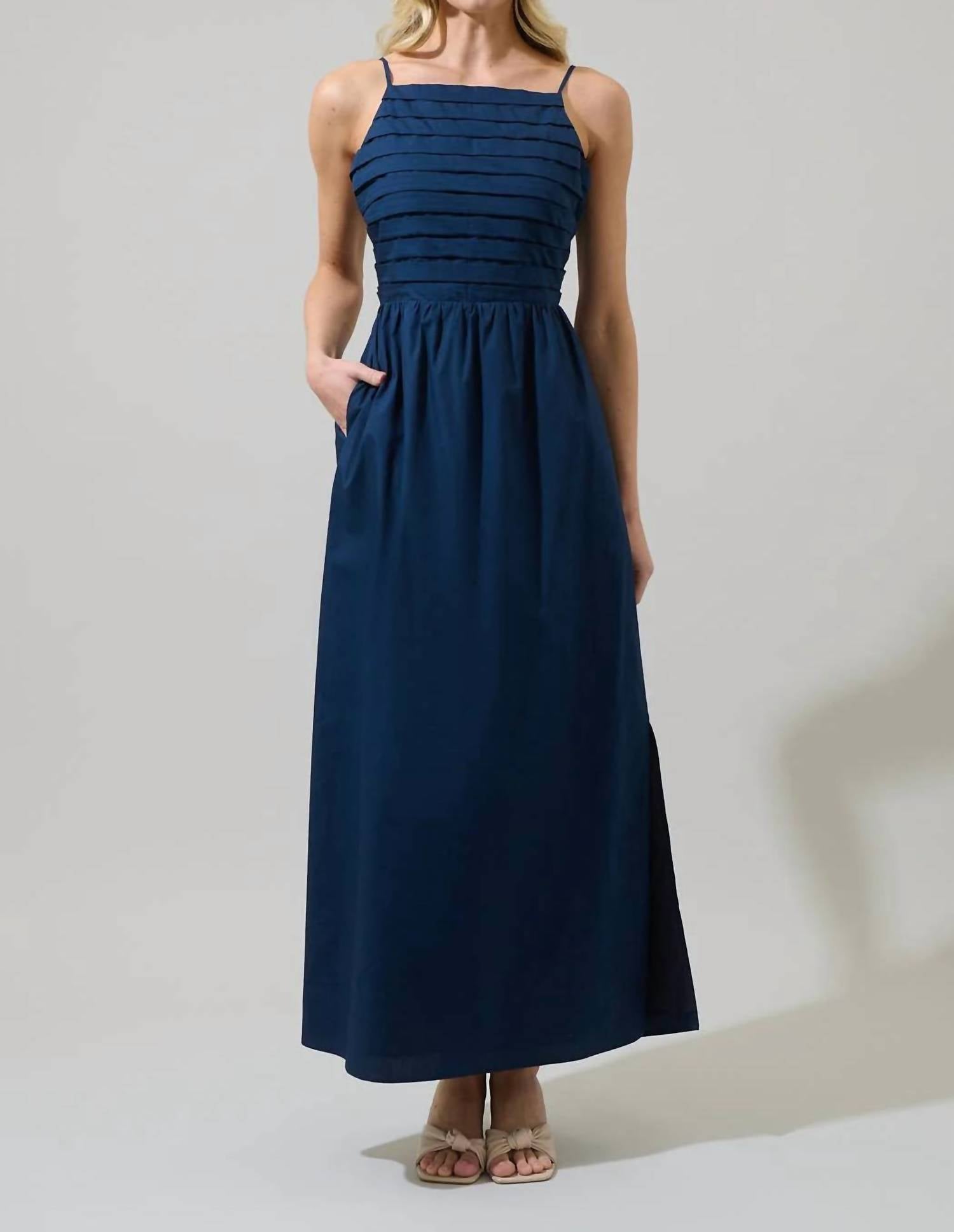 Sugarlips - Joyce Pleated Maxi Dress
