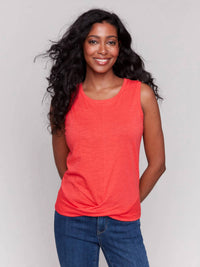 Charlie B - Slub Sleeveless Tank Top