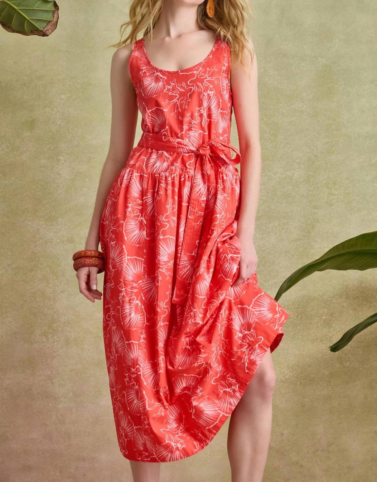 Lilla P - Poplin Maxi Yoke Dress
