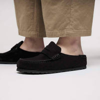 Birkenstock - Unisex Naples Wrapped Suede Leather Clogs