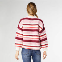 Coco + Carmen - Paloma Textured Stripe Sweater