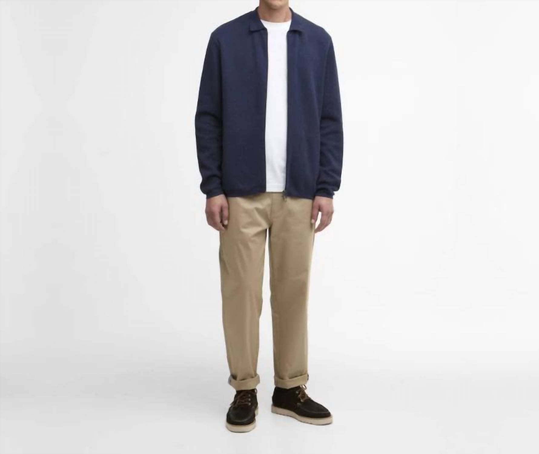 Barbour - Crowcombe Knitted Zip-Up Jumper Sweater
