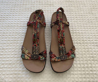 Alegria Women's Roz 39 Sandals in get away tan - women's sandal - detail view