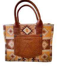 Wrangler - Women's Southwestern Pattern Dual Sided Tote Crossbody Bag