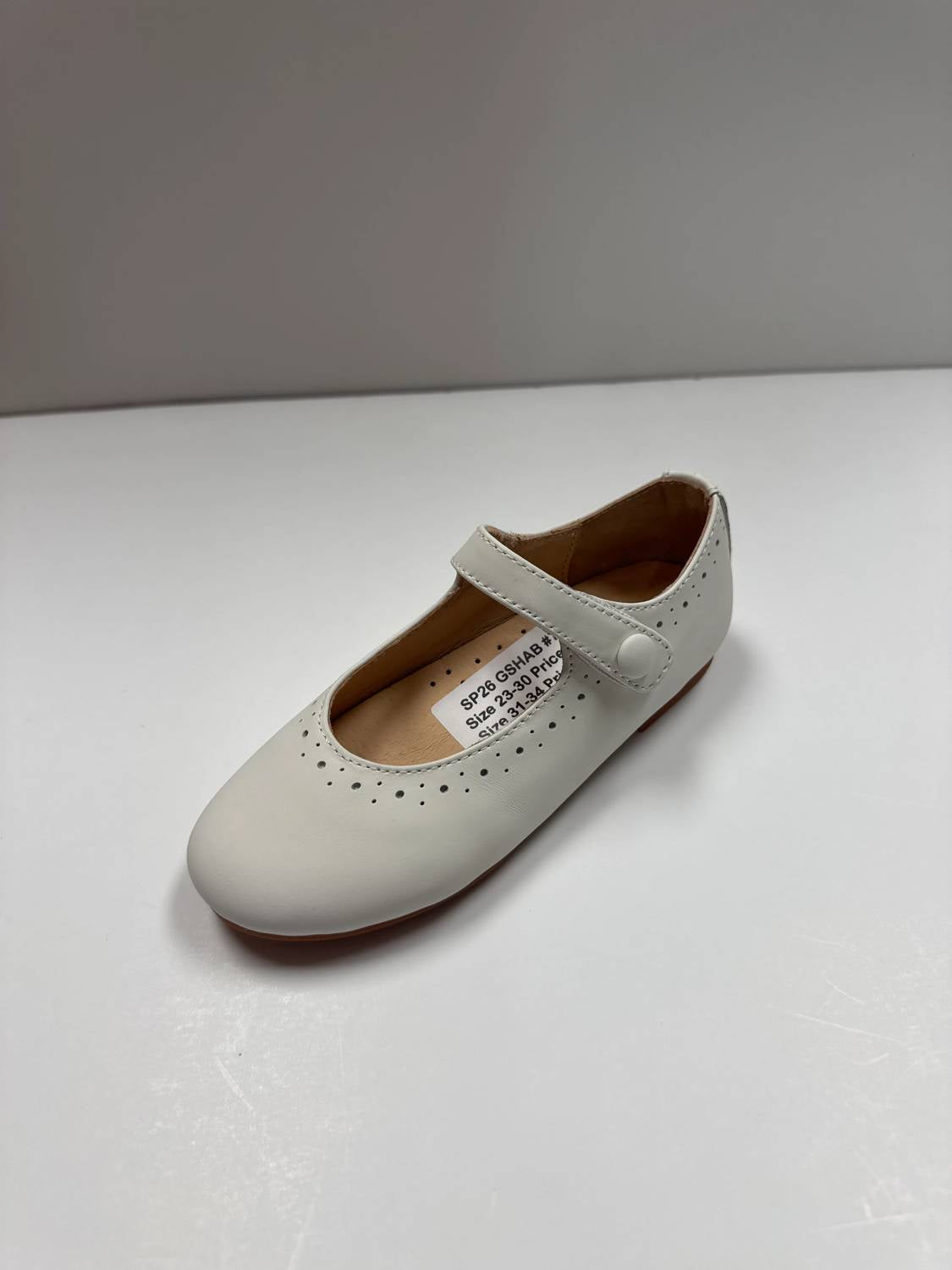 1936 - Kid's Violet Dots Trim Mary Jane Shoes