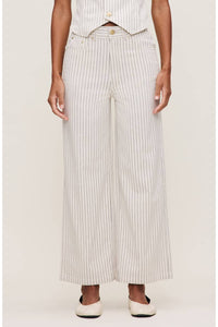 Dl1961 - Women'S - Hepburn Wide Leg Ankle Pant