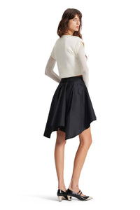 Theo The Label - Theia Taffeta Hi Low Skirt