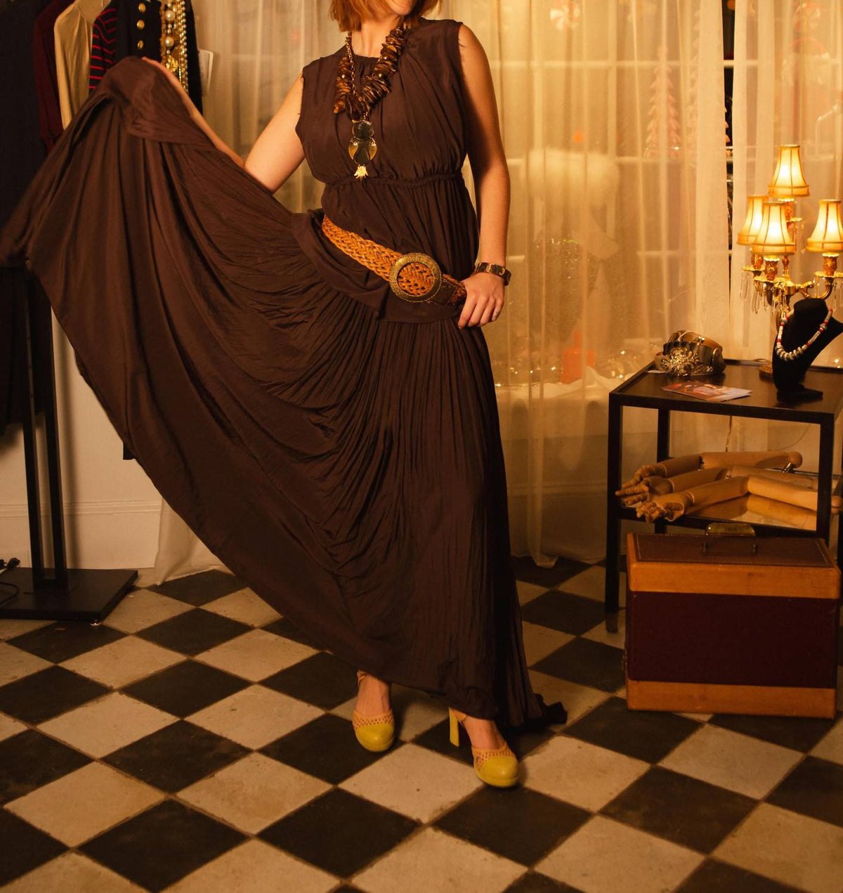Lanvin - Gathered Maxi Skirt