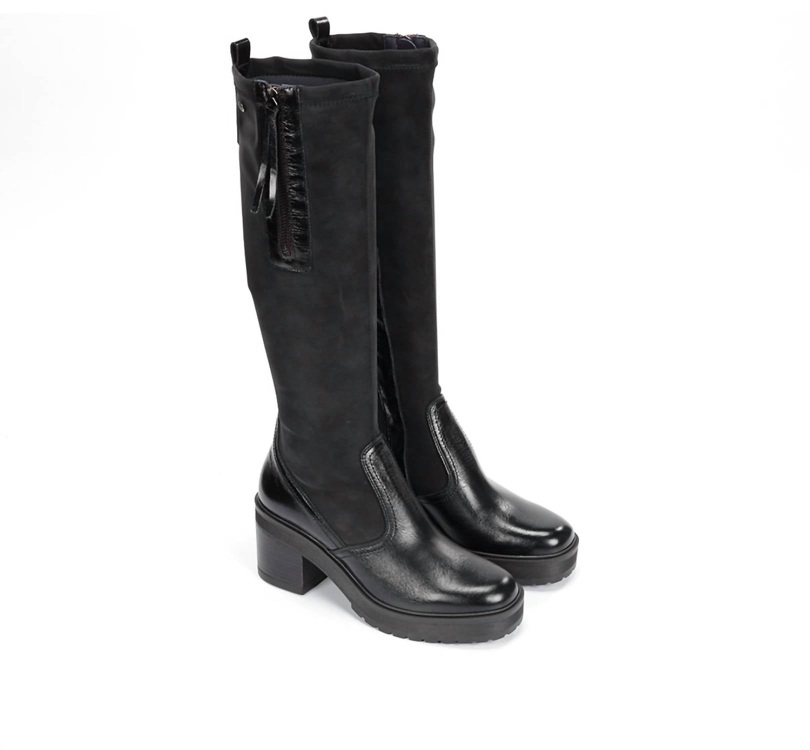 Dorking by Fluchos Women's Sarah Tall Boots in black - women's shoe - view 5